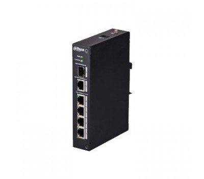 DAHUA PFL2106-4ET-96 Uzun Menzil 800 metre 4 Kanal e-PoE Switch ( 4FE PoE +1GE +1GE SFP )