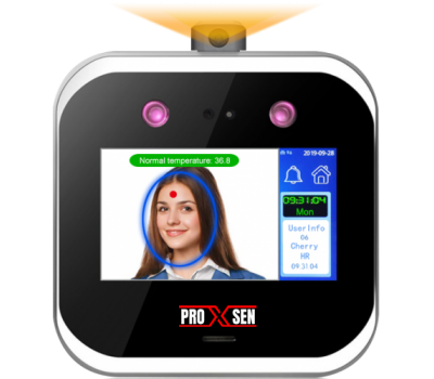 PROXSEN PS-05T ATEŞ ÖLÇERLİ YÜZ TANIMA TERMİNALİ