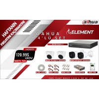 DAHUA 4 KAMERALI SET OLUŞTUR